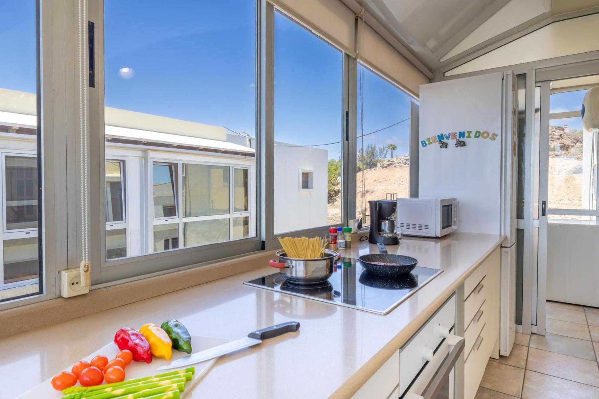 Atico Apartamento Las Burras Playa San Agustín Eksteriør billede