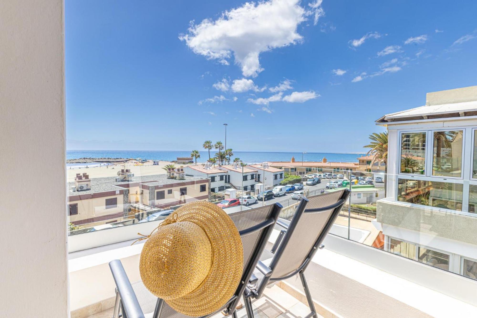 Atico Apartamento Las Burras Playa San Agustín Eksteriør billede