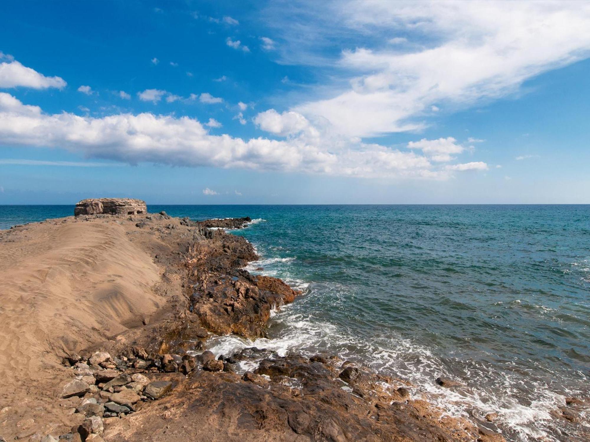 Atico Apartamento Las Burras Playa San Agustín Eksteriør billede
