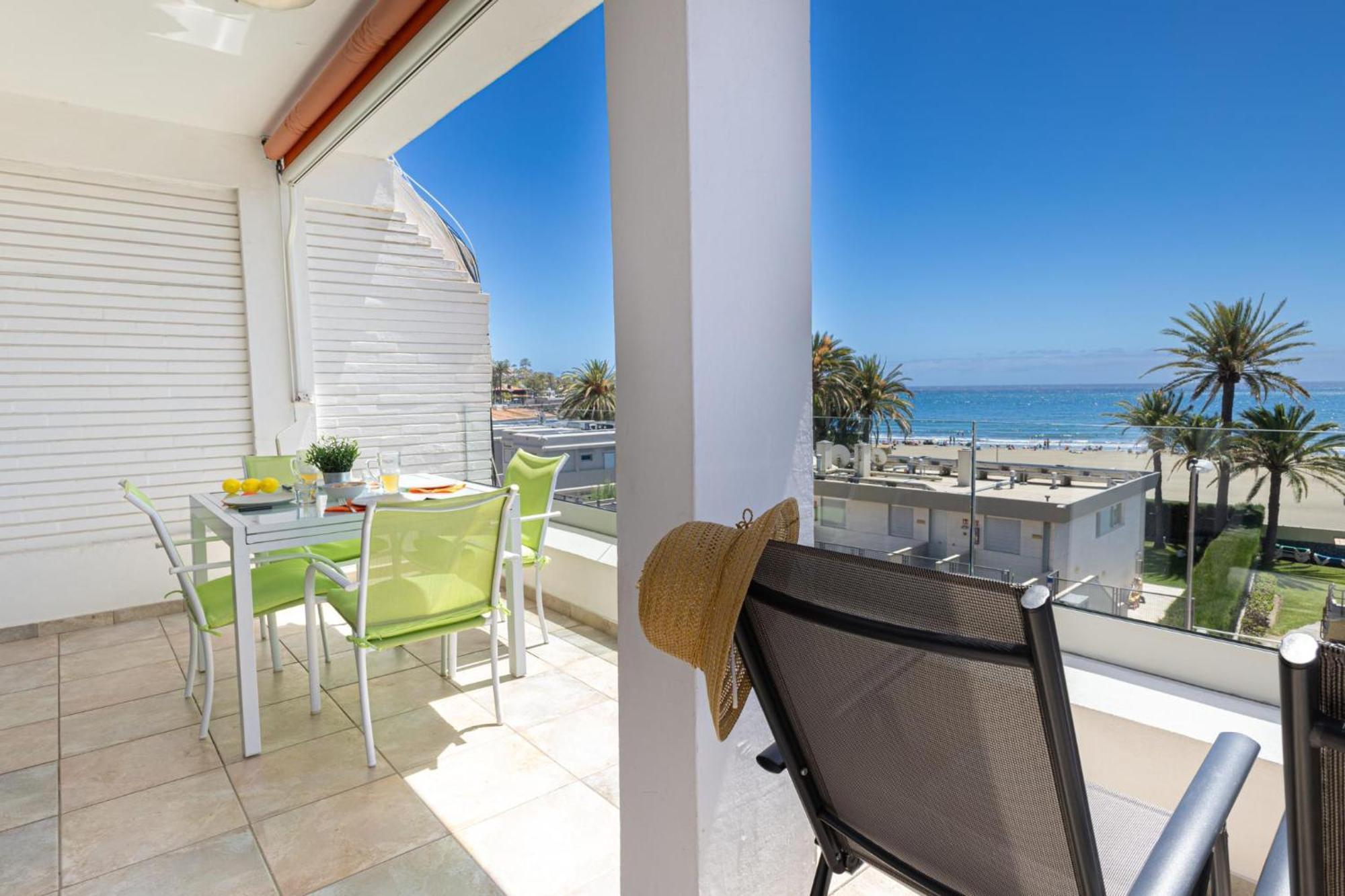 Atico Apartamento Las Burras Playa San Agustín Eksteriør billede