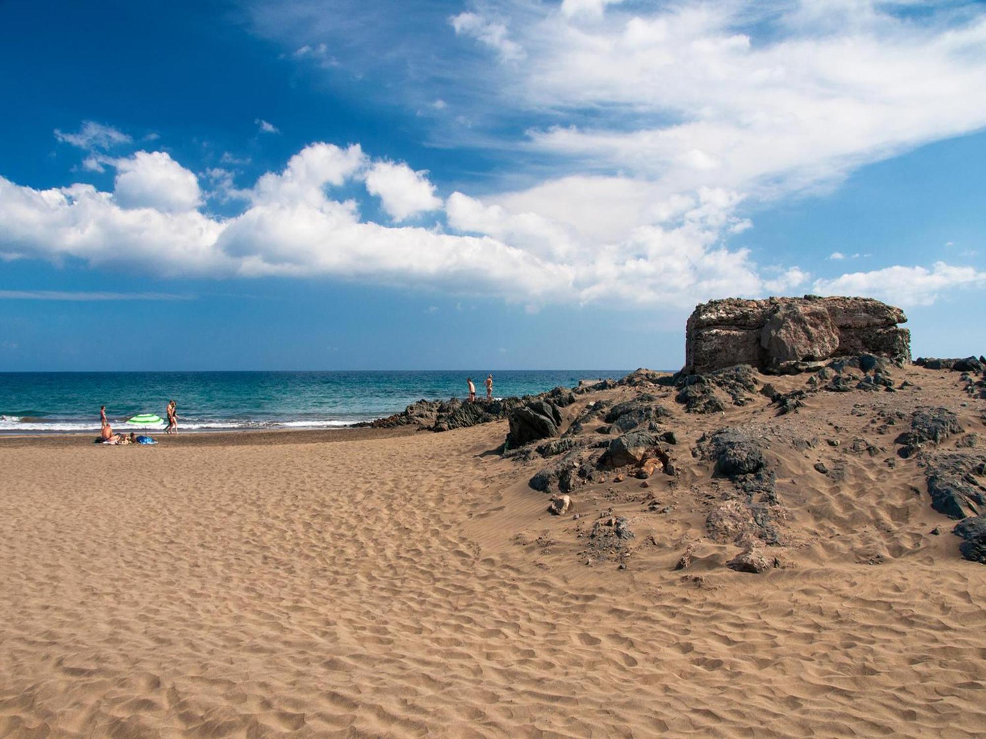 Atico Apartamento Las Burras Playa San Agustín Eksteriør billede